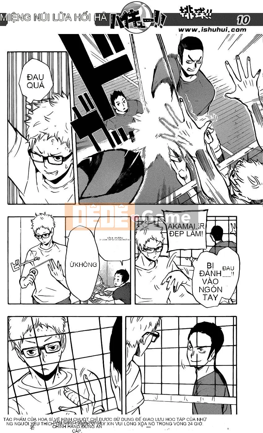 Cậu bé bóng chuyền Chương 107