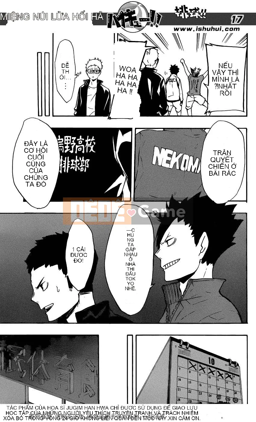 Cậu bé bóng chuyền Chương 107