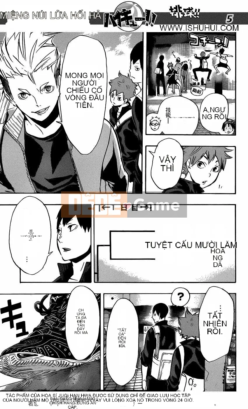 Cậu bé bóng chuyền Chương 108