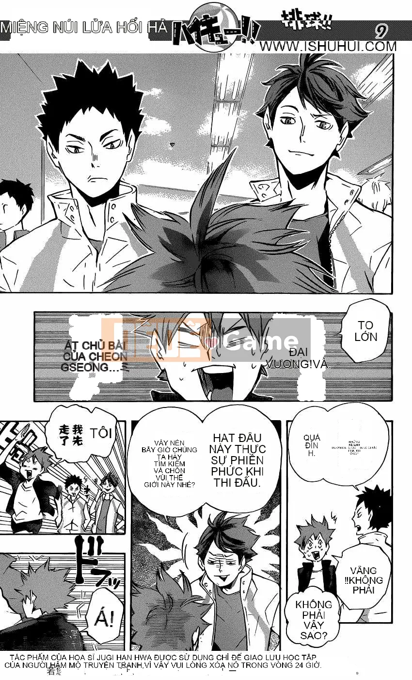 Cậu bé bóng chuyền Chương 108