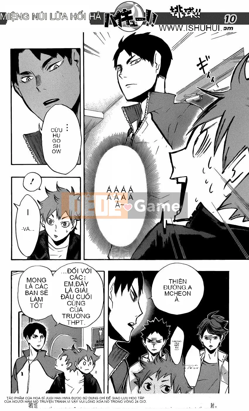 Cậu bé bóng chuyền Chương 108