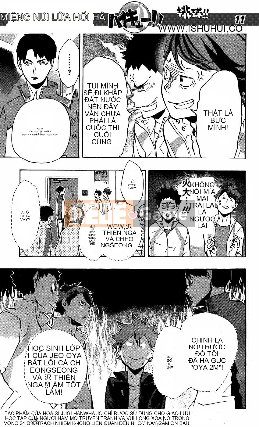 Cậu bé bóng chuyền Chương 108