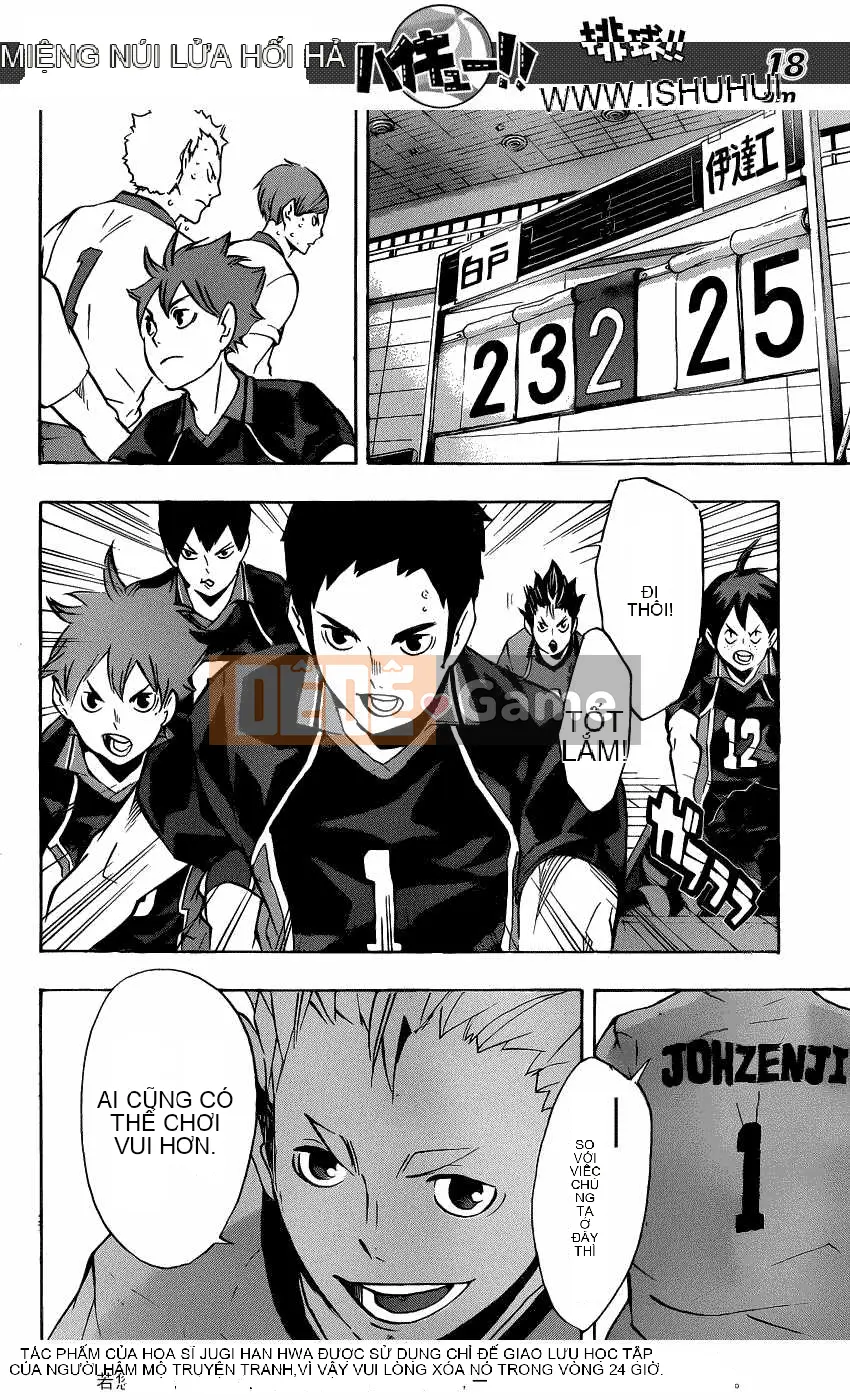 Cậu bé bóng chuyền Chương 108