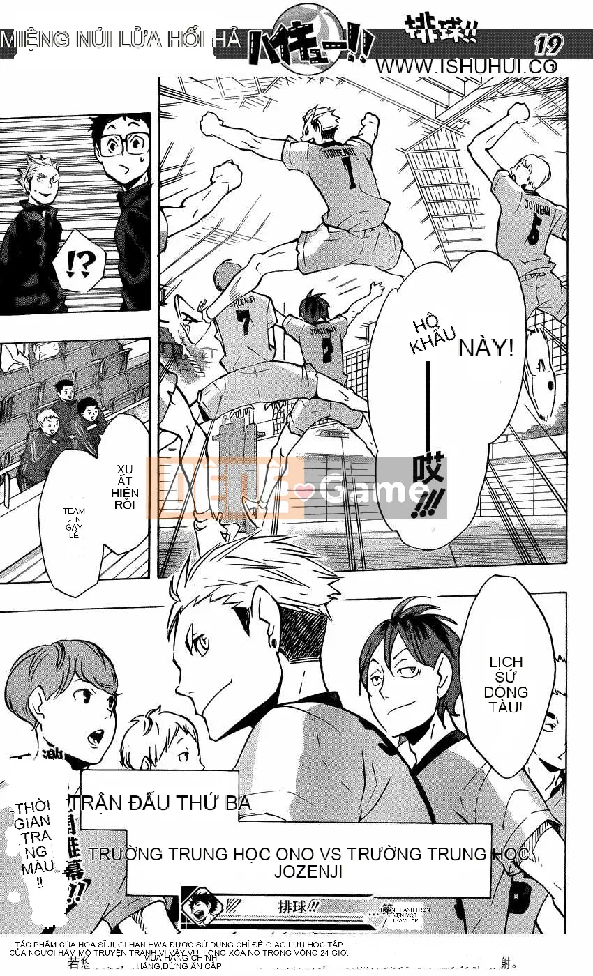 Cậu bé bóng chuyền Chương 108