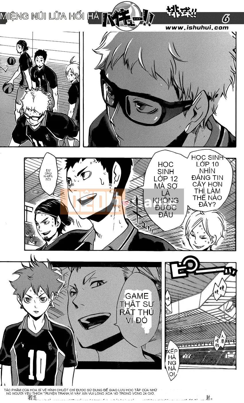 Cậu bé bóng chuyền Chương 109