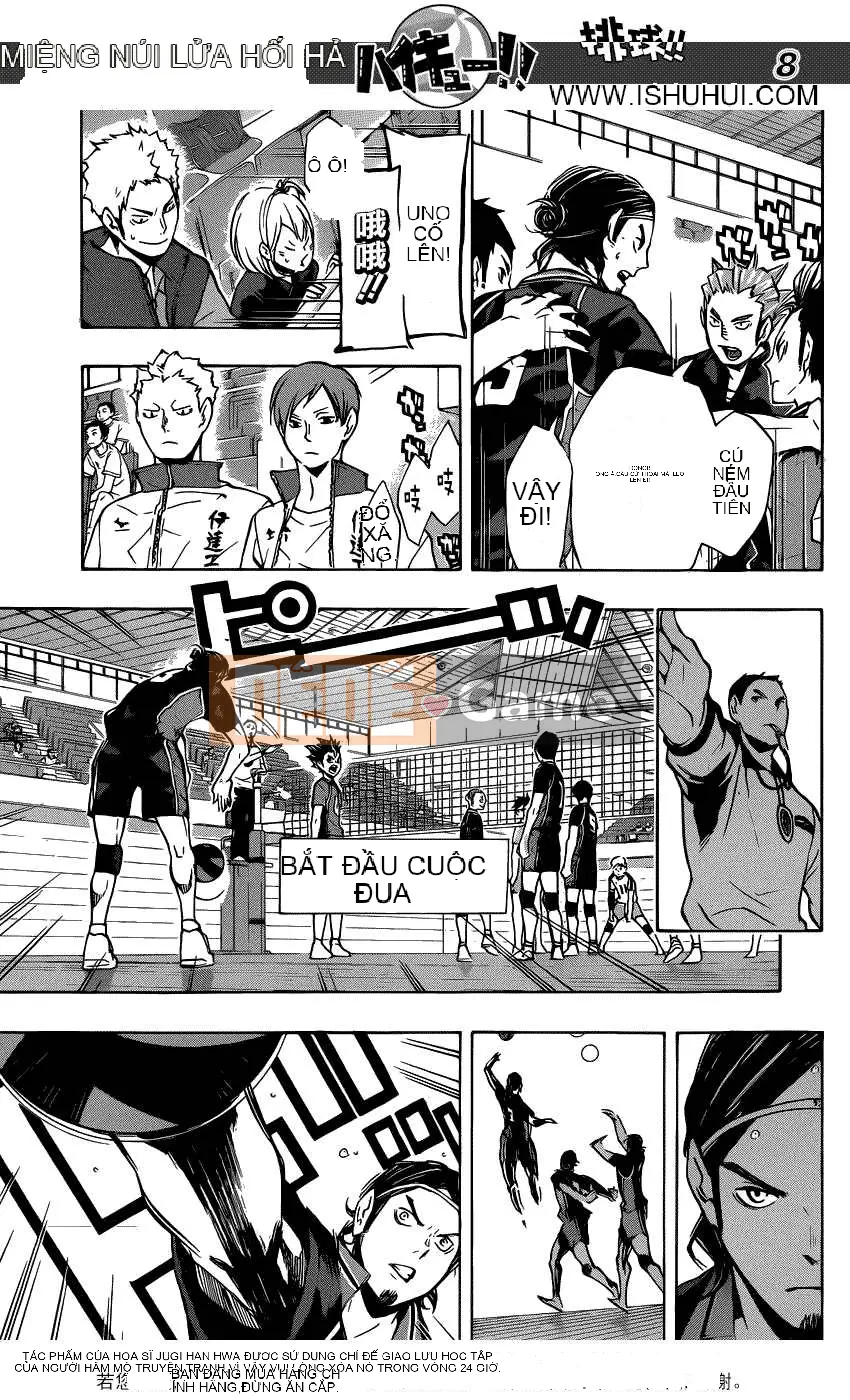 Cậu bé bóng chuyền Chương 109