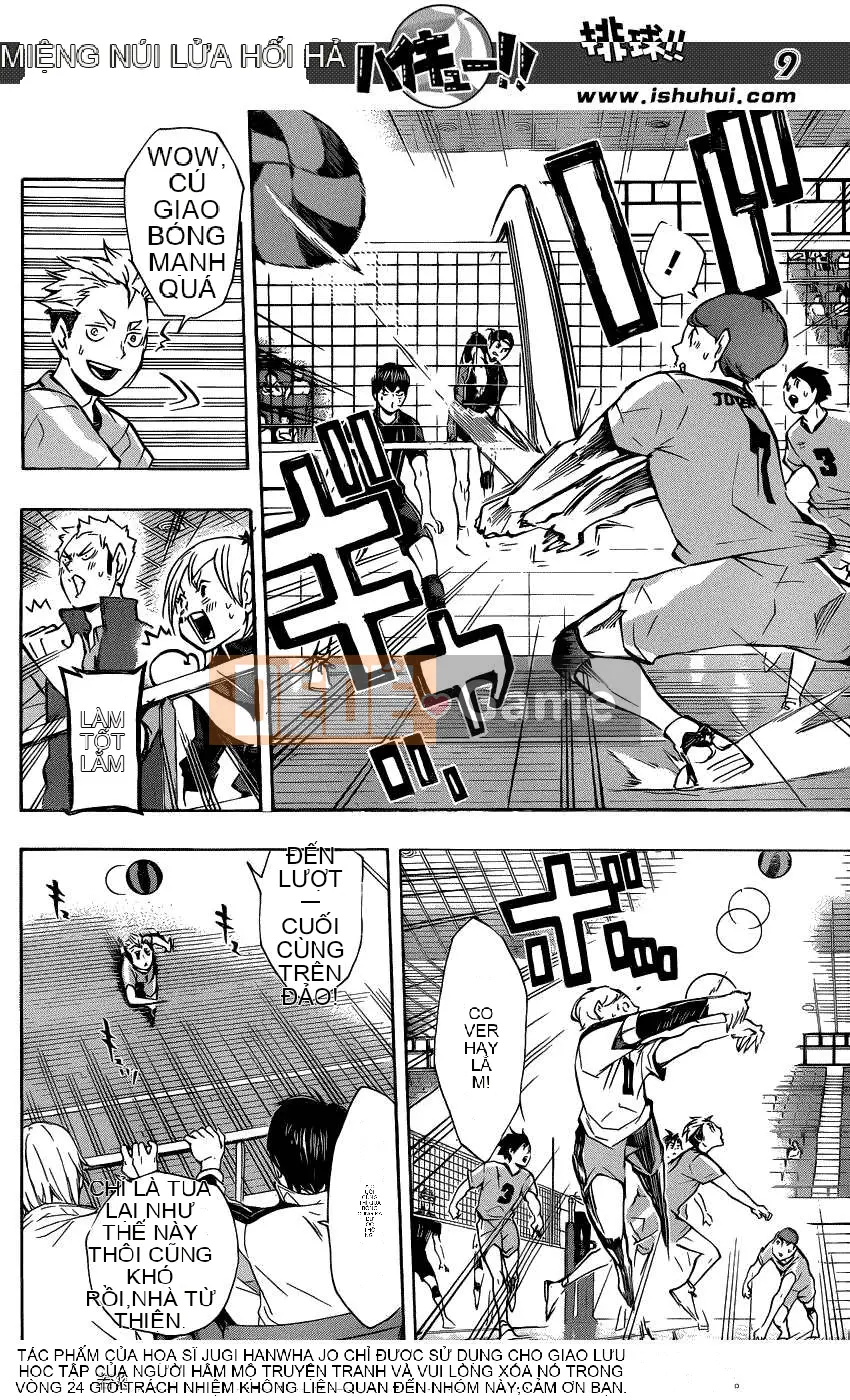 Cậu bé bóng chuyền Chương 109