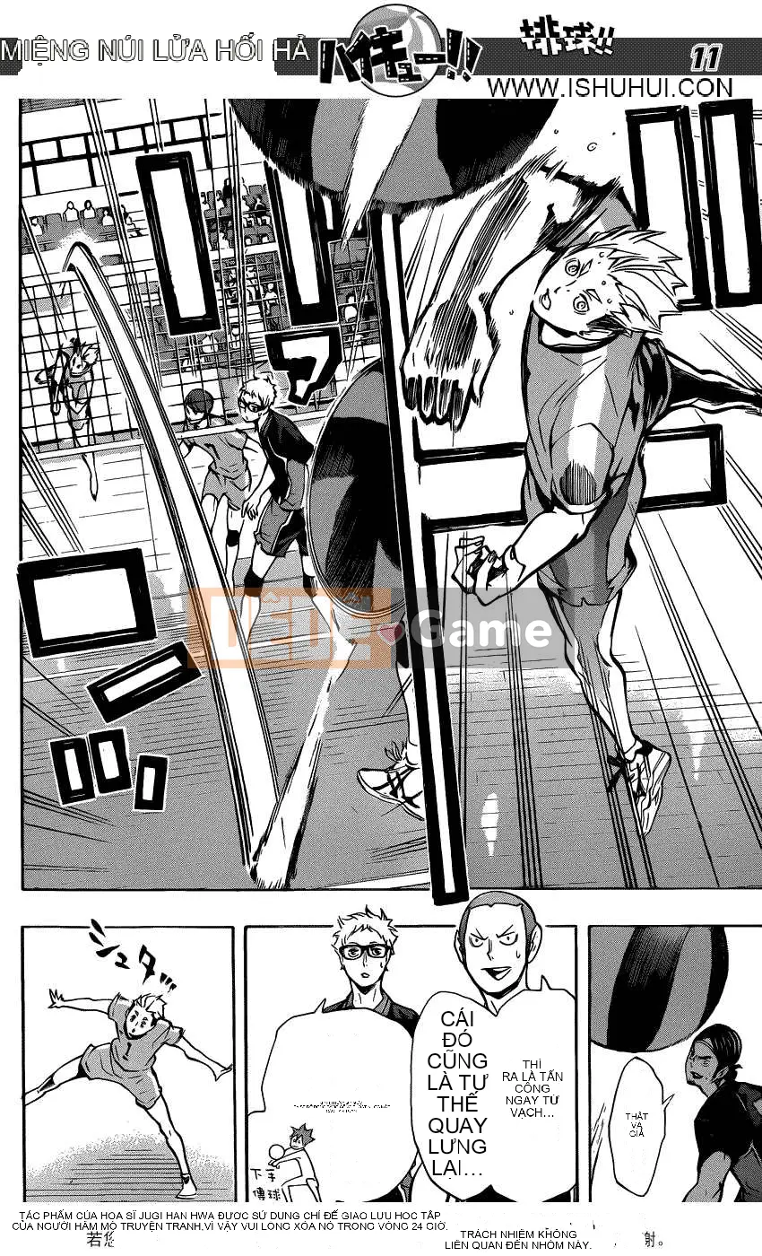 Cậu bé bóng chuyền Chương 109