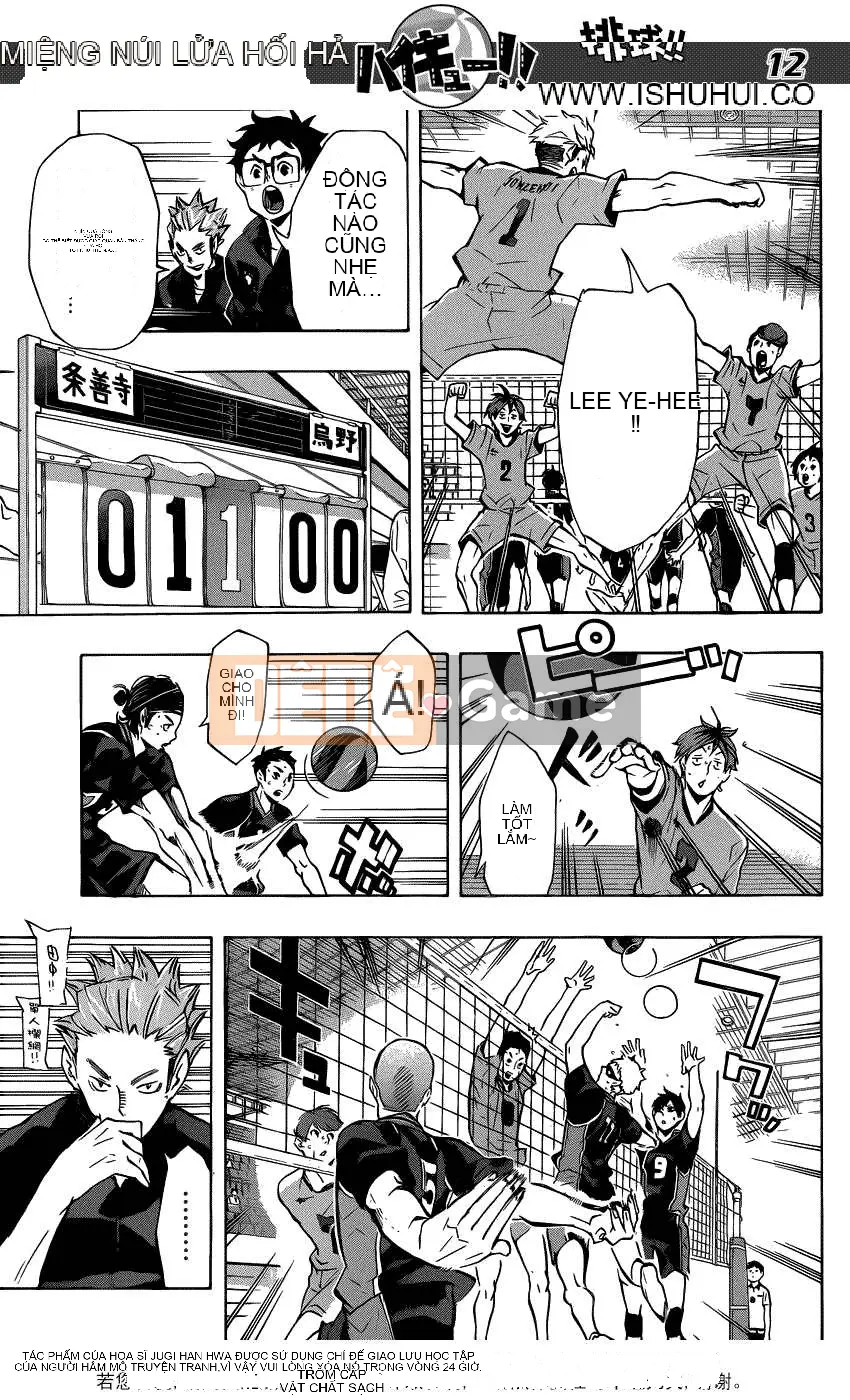 Cậu bé bóng chuyền Chương 109