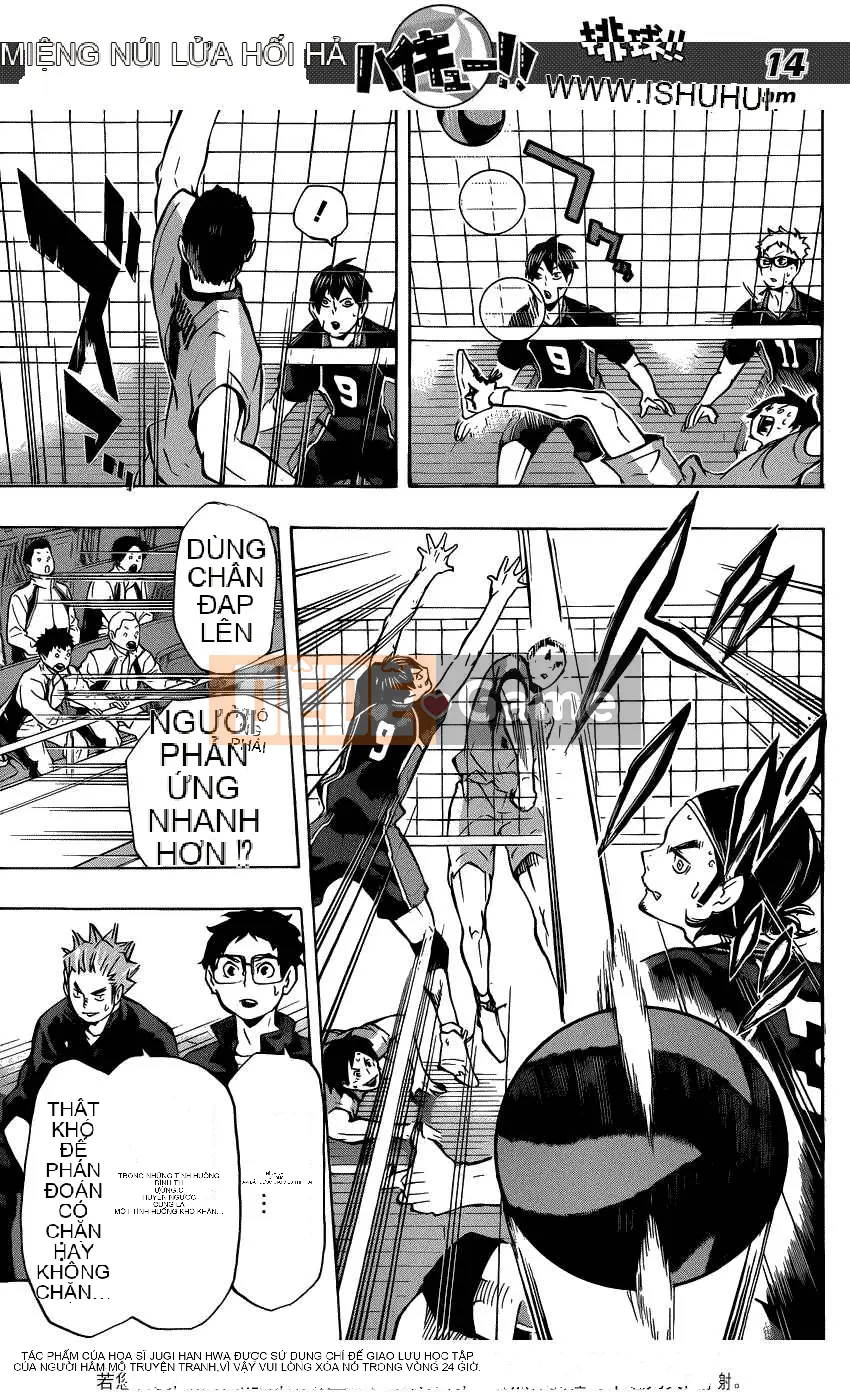 Cậu bé bóng chuyền Chương 109