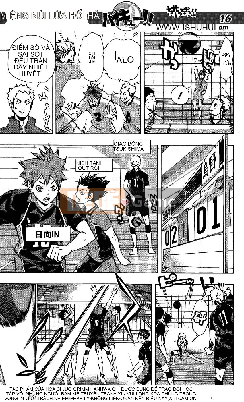 Cậu bé bóng chuyền Chương 109