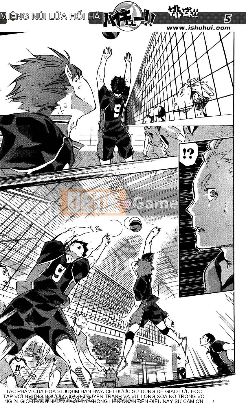 Cậu bé bóng chuyền Chương 110