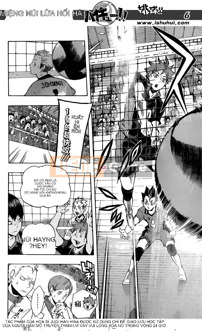 Cậu bé bóng chuyền Chương 110