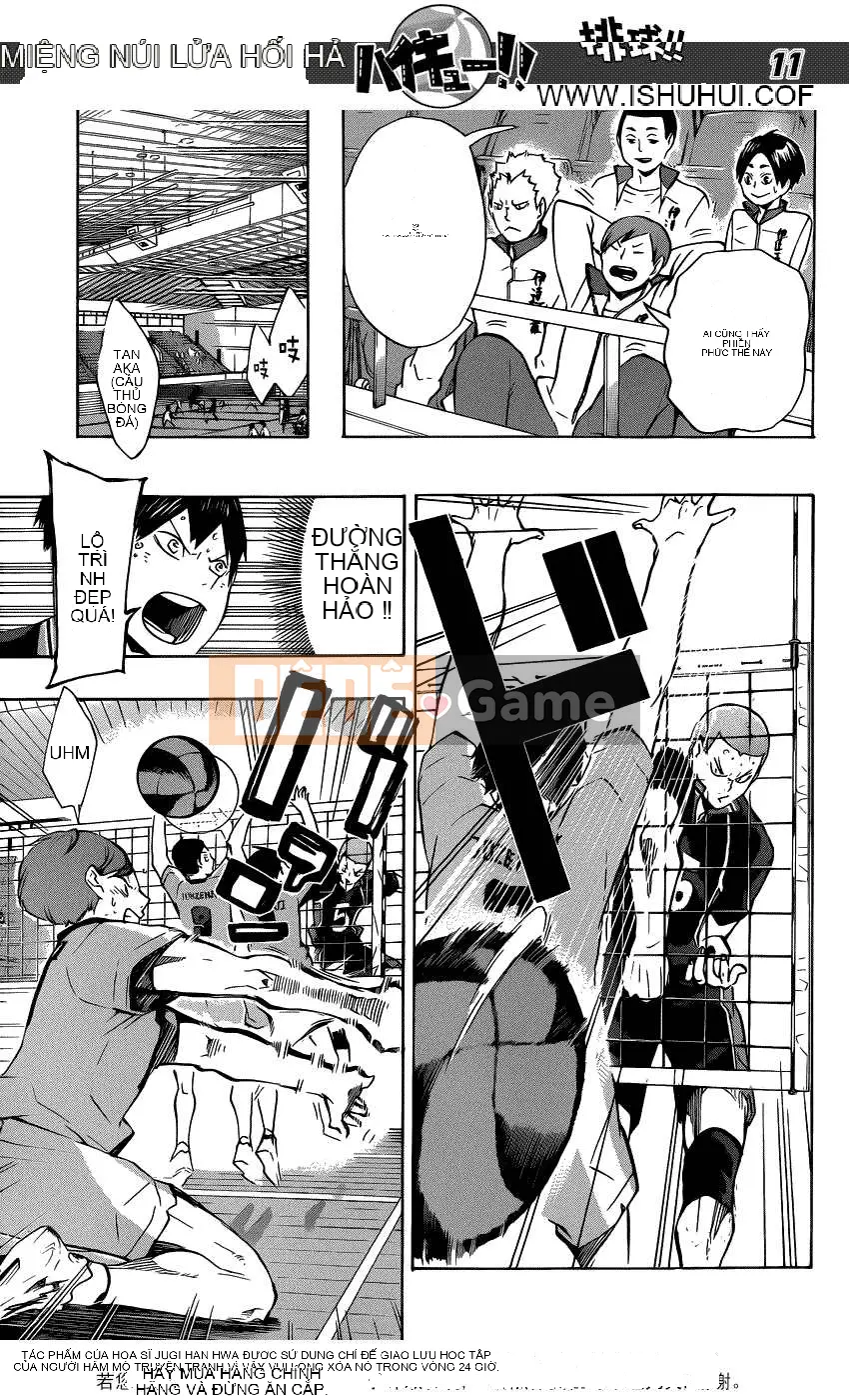 Cậu bé bóng chuyền Chương 110