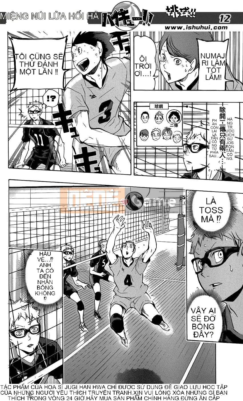 Cậu bé bóng chuyền Chương 110