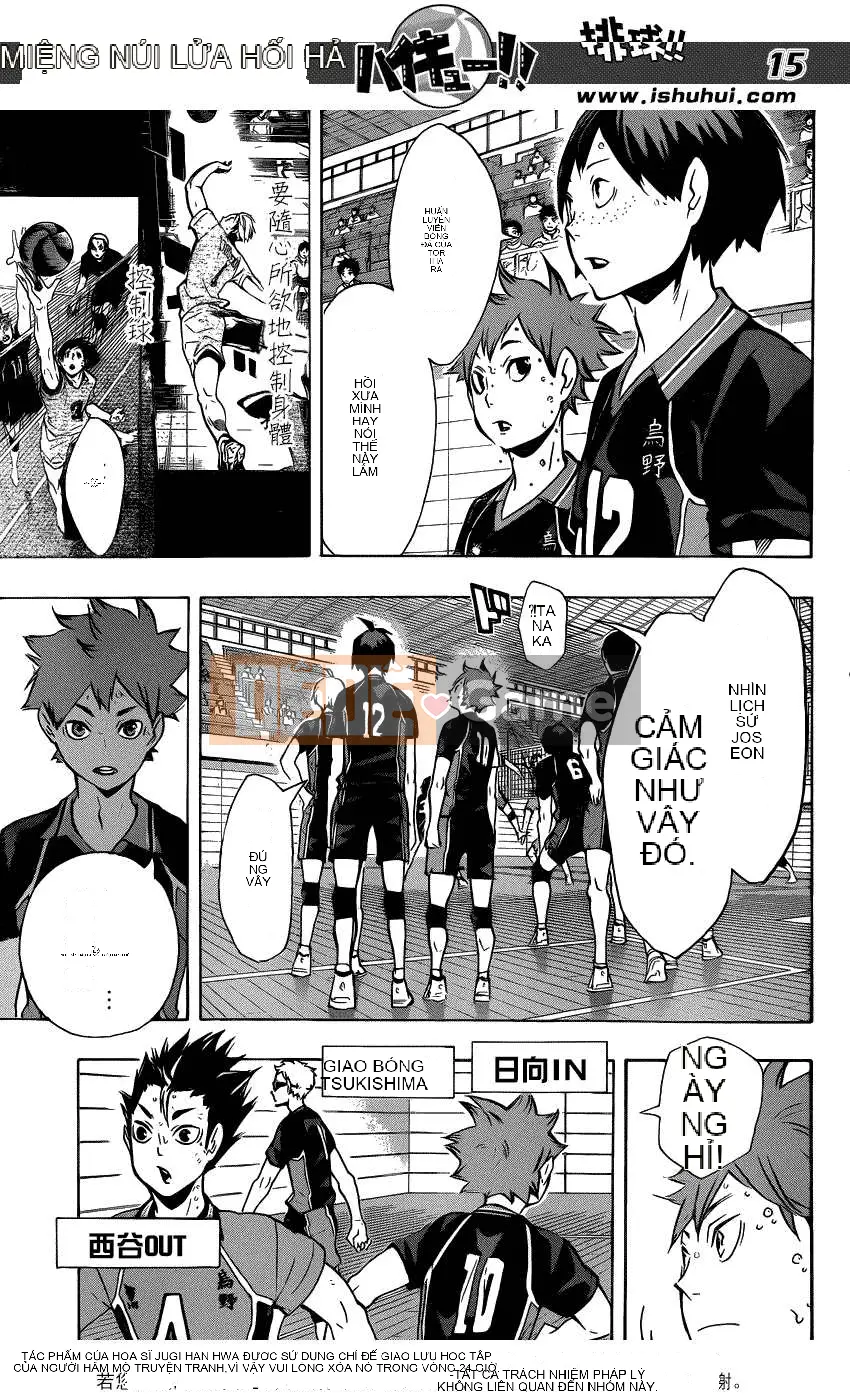 Cậu bé bóng chuyền Chương 110