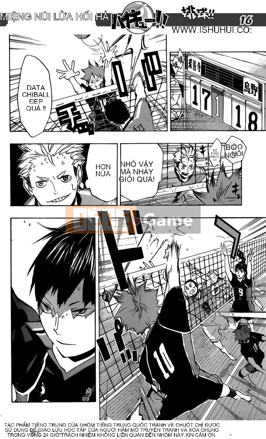 Cậu bé bóng chuyền Chương 110