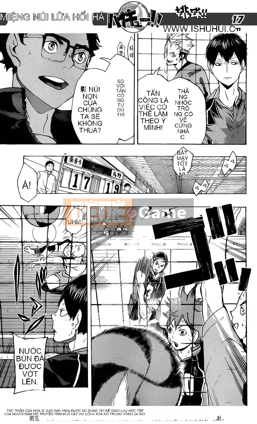 Cậu bé bóng chuyền Chương 110