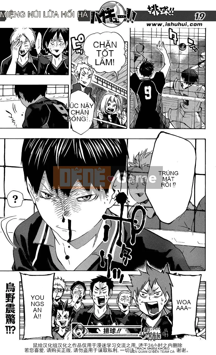 Cậu bé bóng chuyền Chương 110