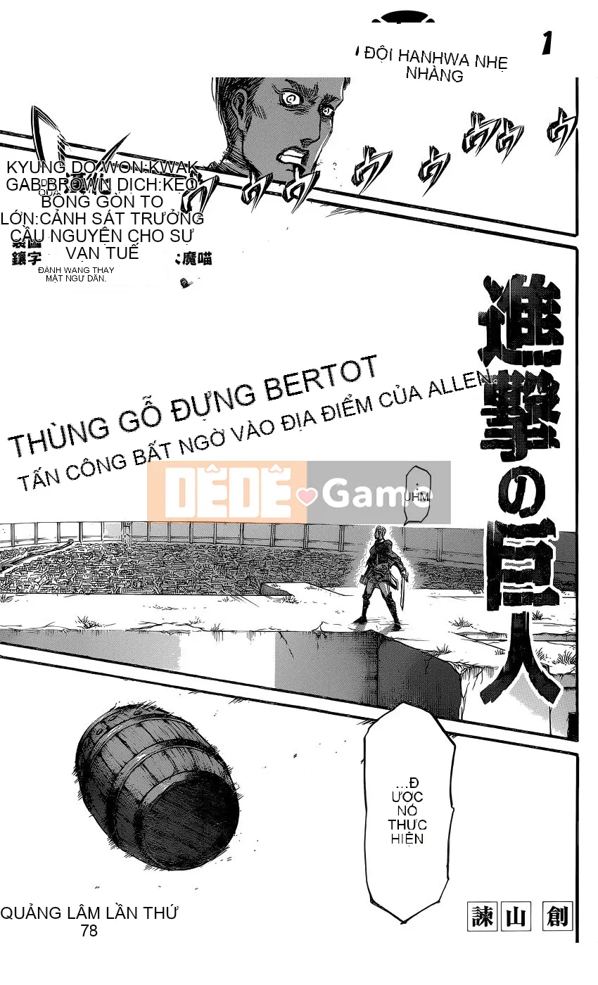 Tấn công vào Titan Chương 078