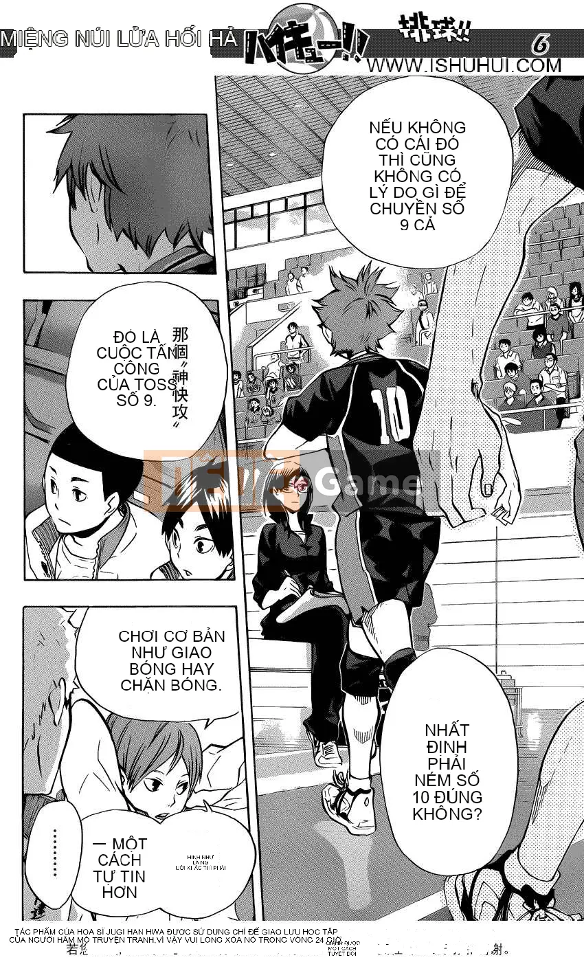 Cậu bé bóng chuyền Chương 111