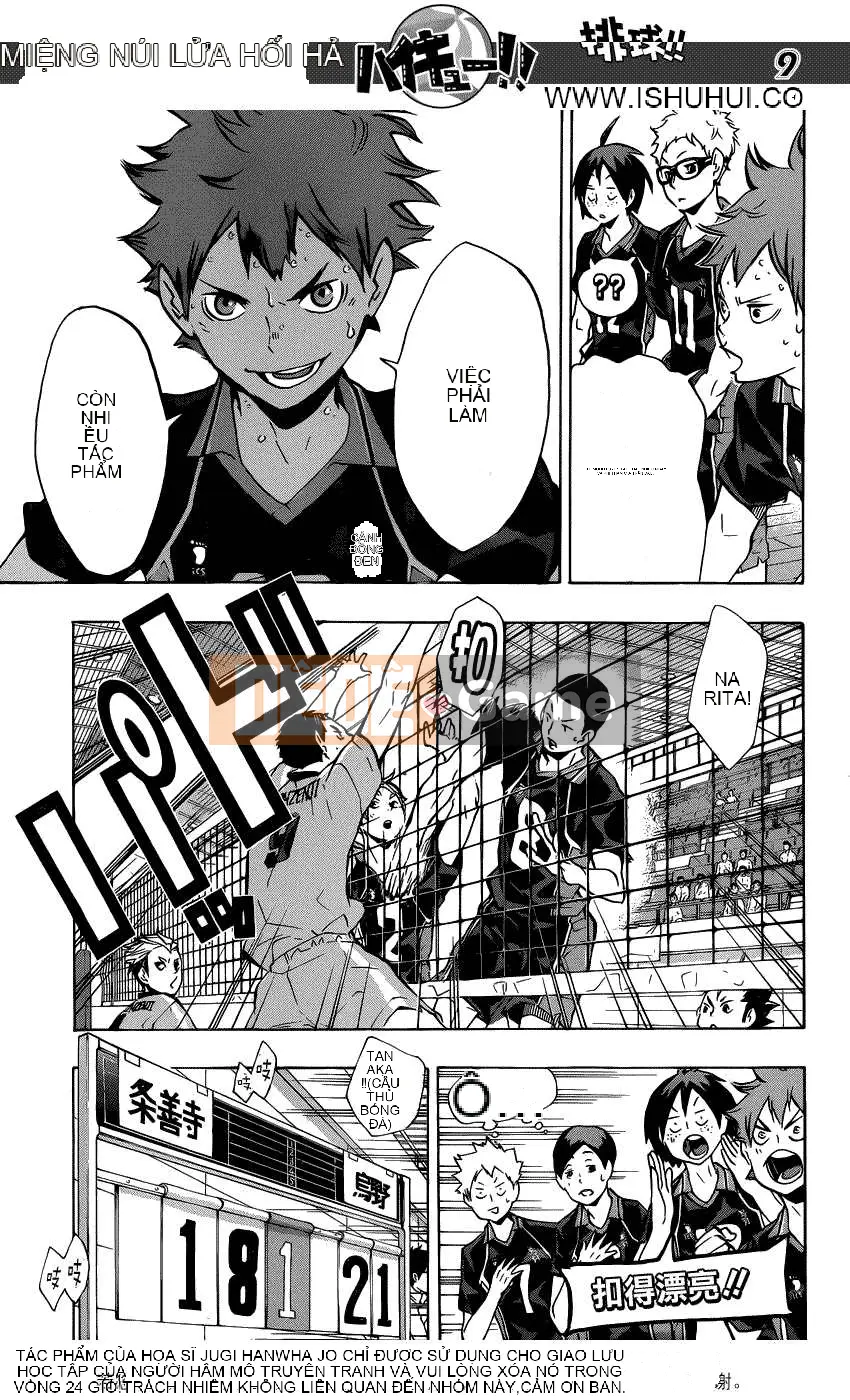 Cậu bé bóng chuyền Chương 111