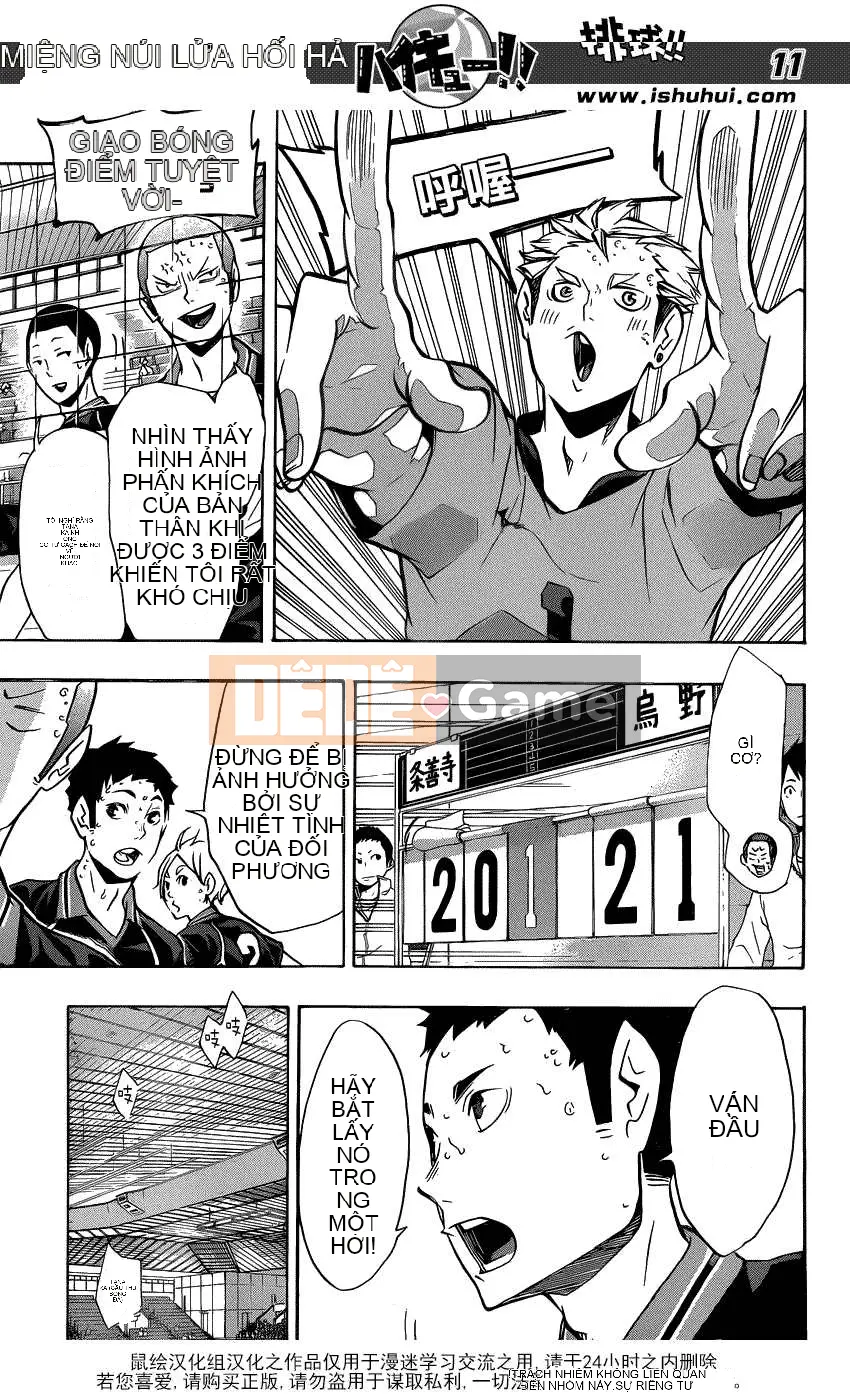 Cậu bé bóng chuyền Chương 111