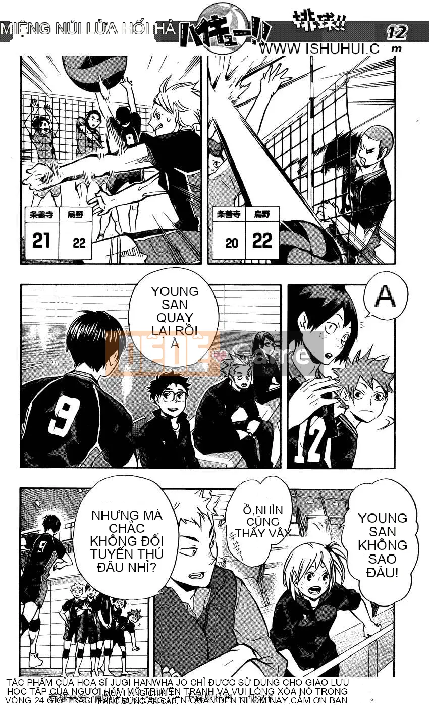 Cậu bé bóng chuyền Chương 111