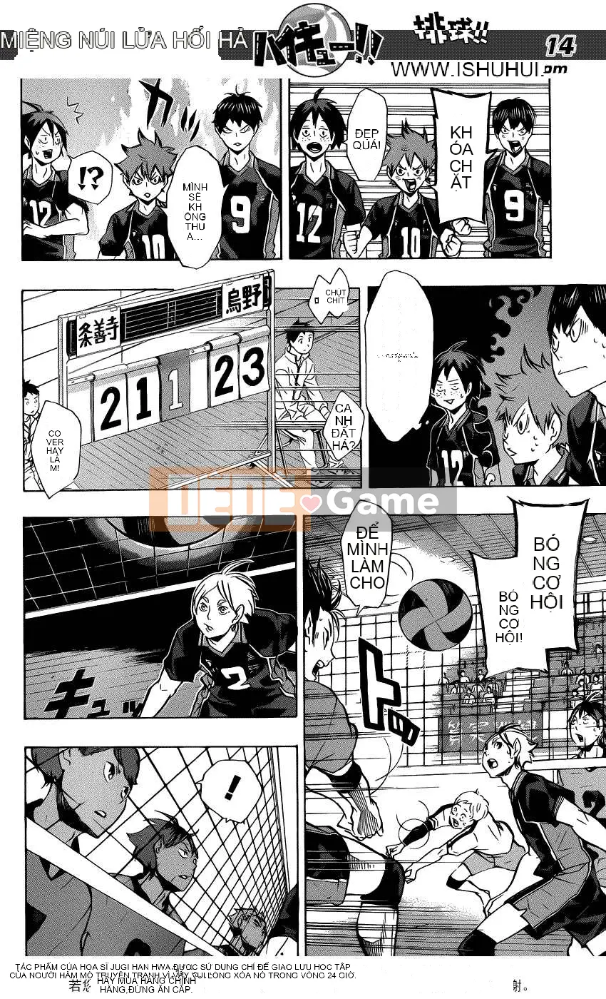 Cậu bé bóng chuyền Chương 111