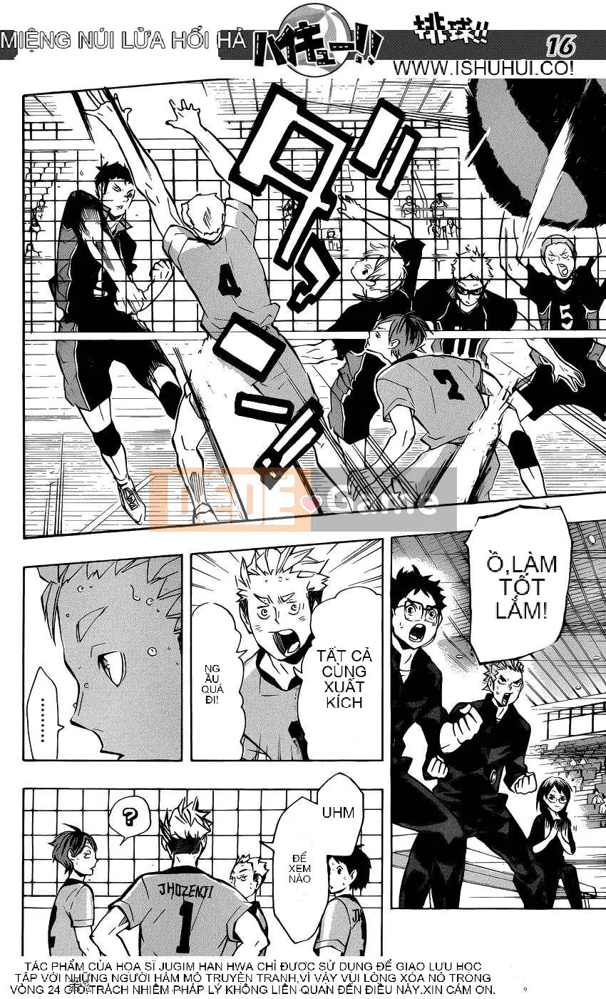 Cậu bé bóng chuyền Chương 111