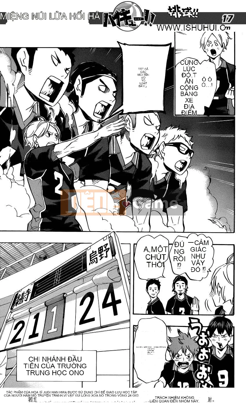 Cậu bé bóng chuyền Chương 111