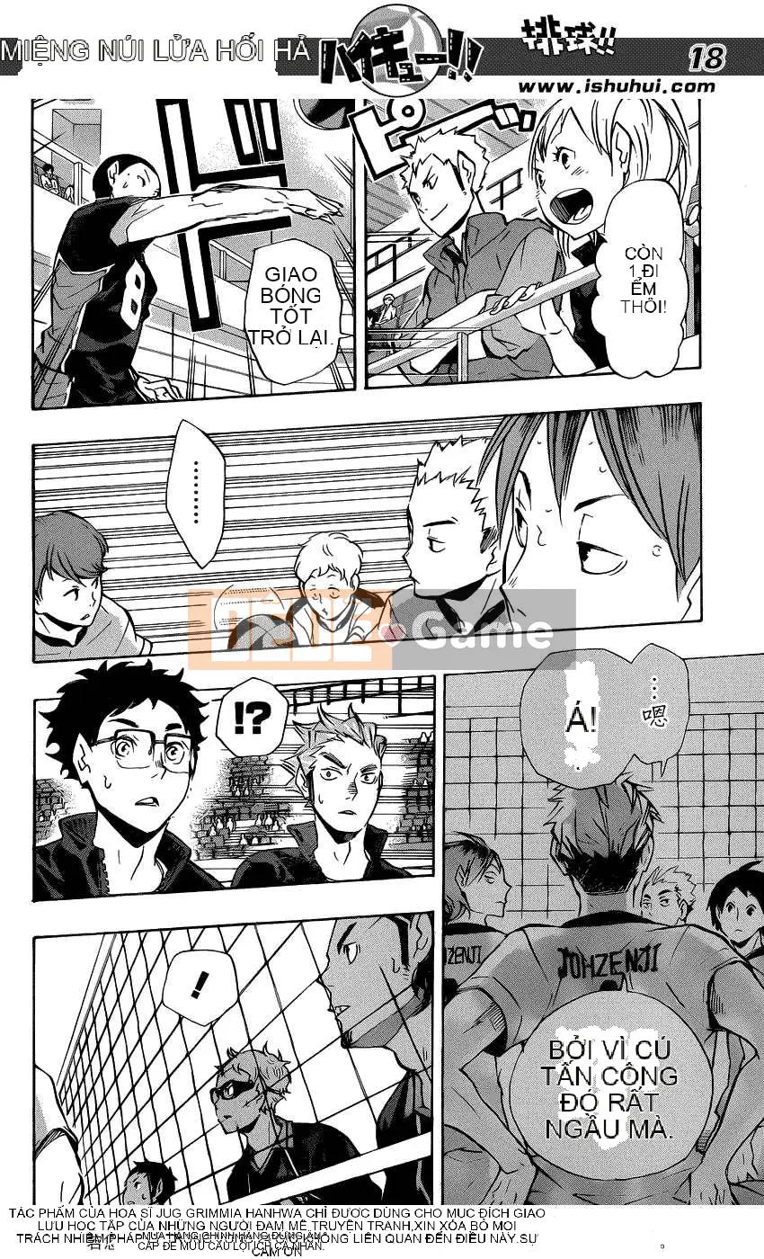 Cậu bé bóng chuyền Chương 111