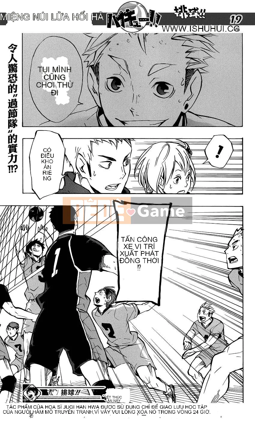 Cậu bé bóng chuyền Chương 111