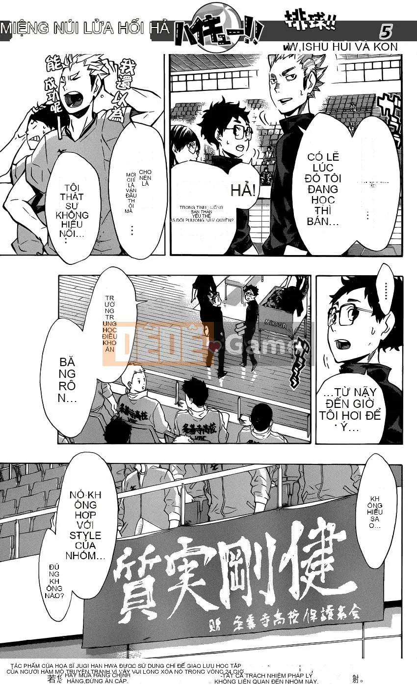 Cậu bé bóng chuyền Chương 112