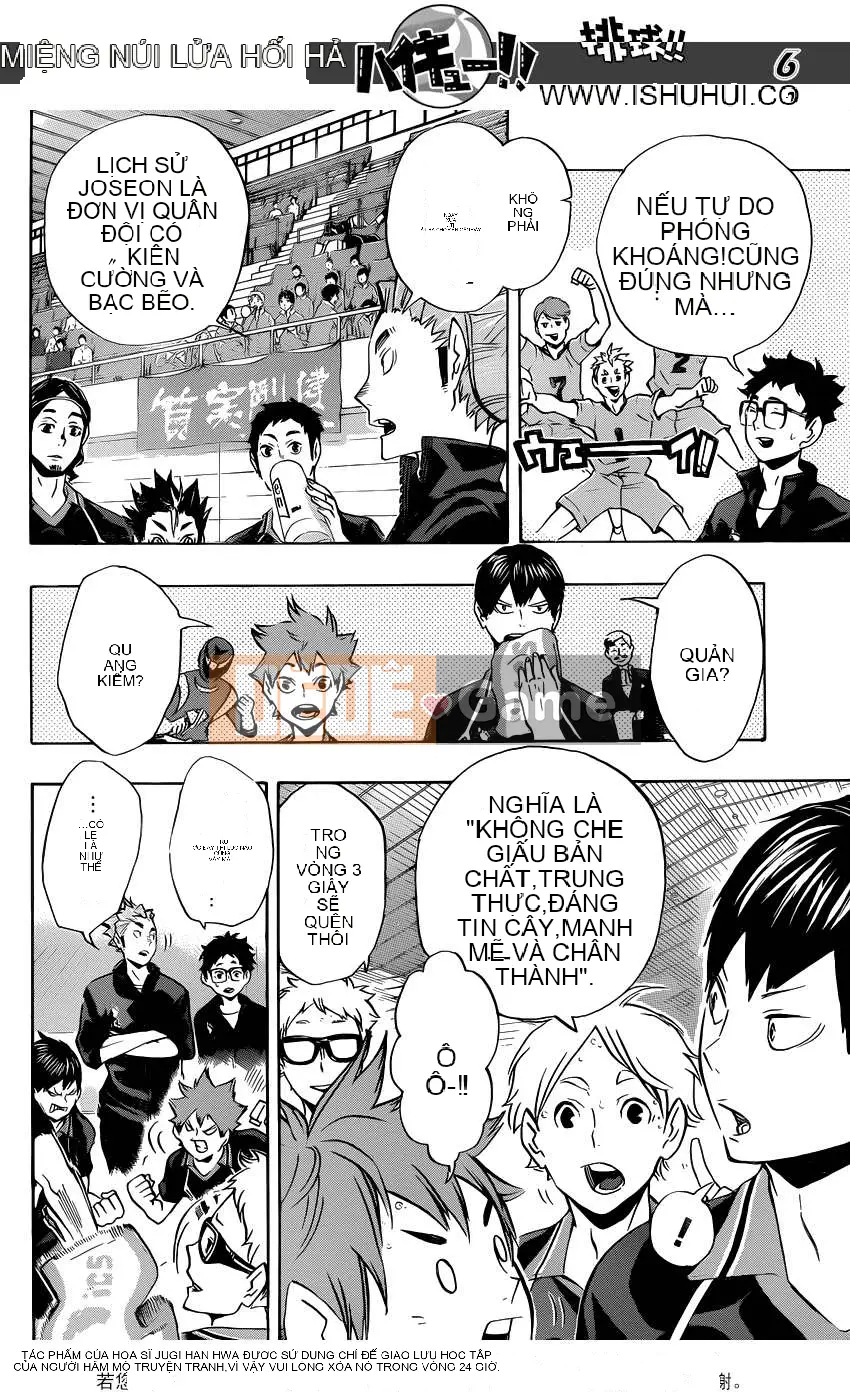 Cậu bé bóng chuyền Chương 112