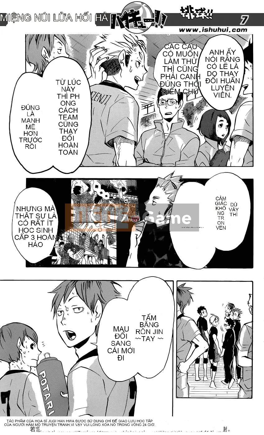 Cậu bé bóng chuyền Chương 112