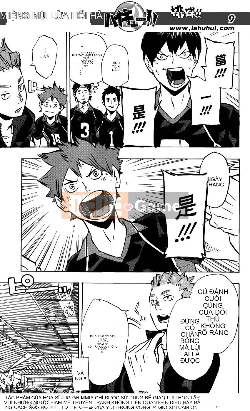 Cậu bé bóng chuyền Chương 112