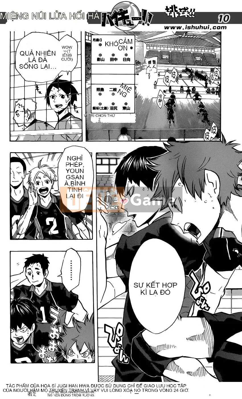 Cậu bé bóng chuyền Chương 112