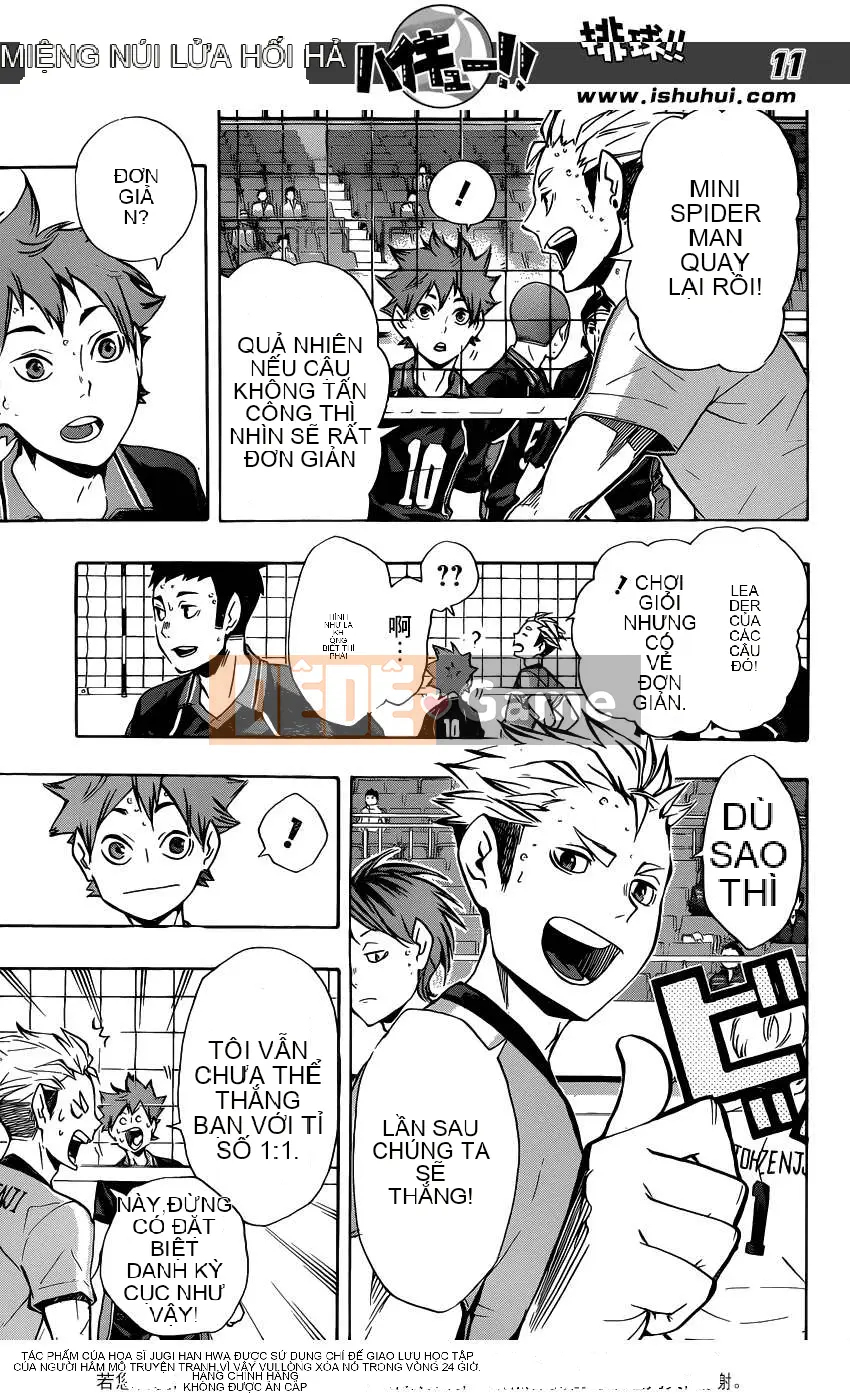 Cậu bé bóng chuyền Chương 112