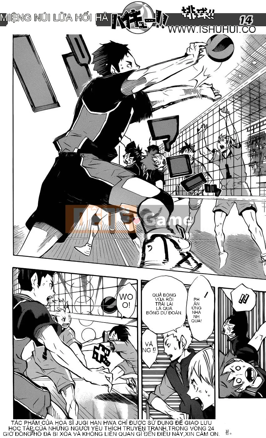 Cậu bé bóng chuyền Chương 112