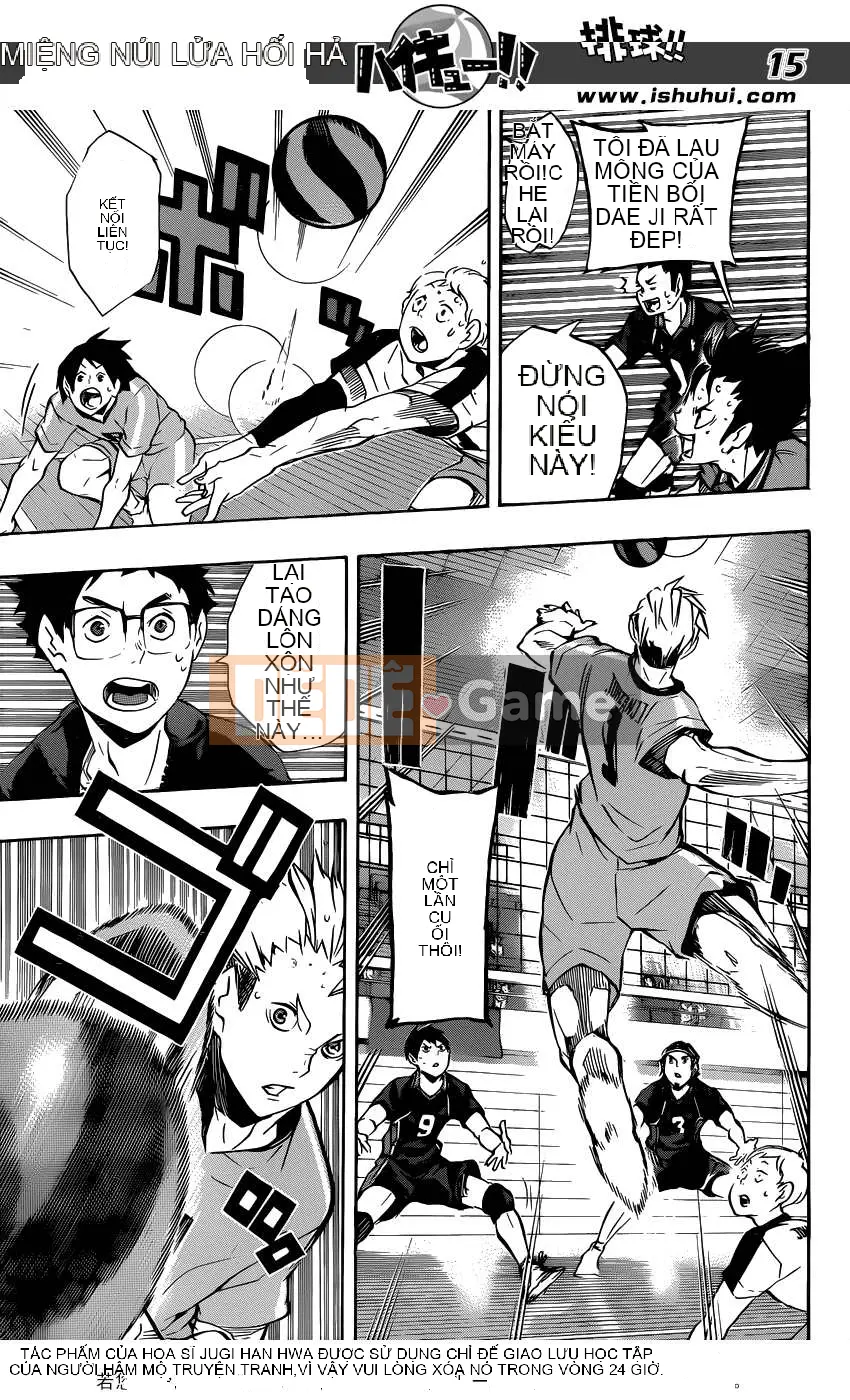 Cậu bé bóng chuyền Chương 112