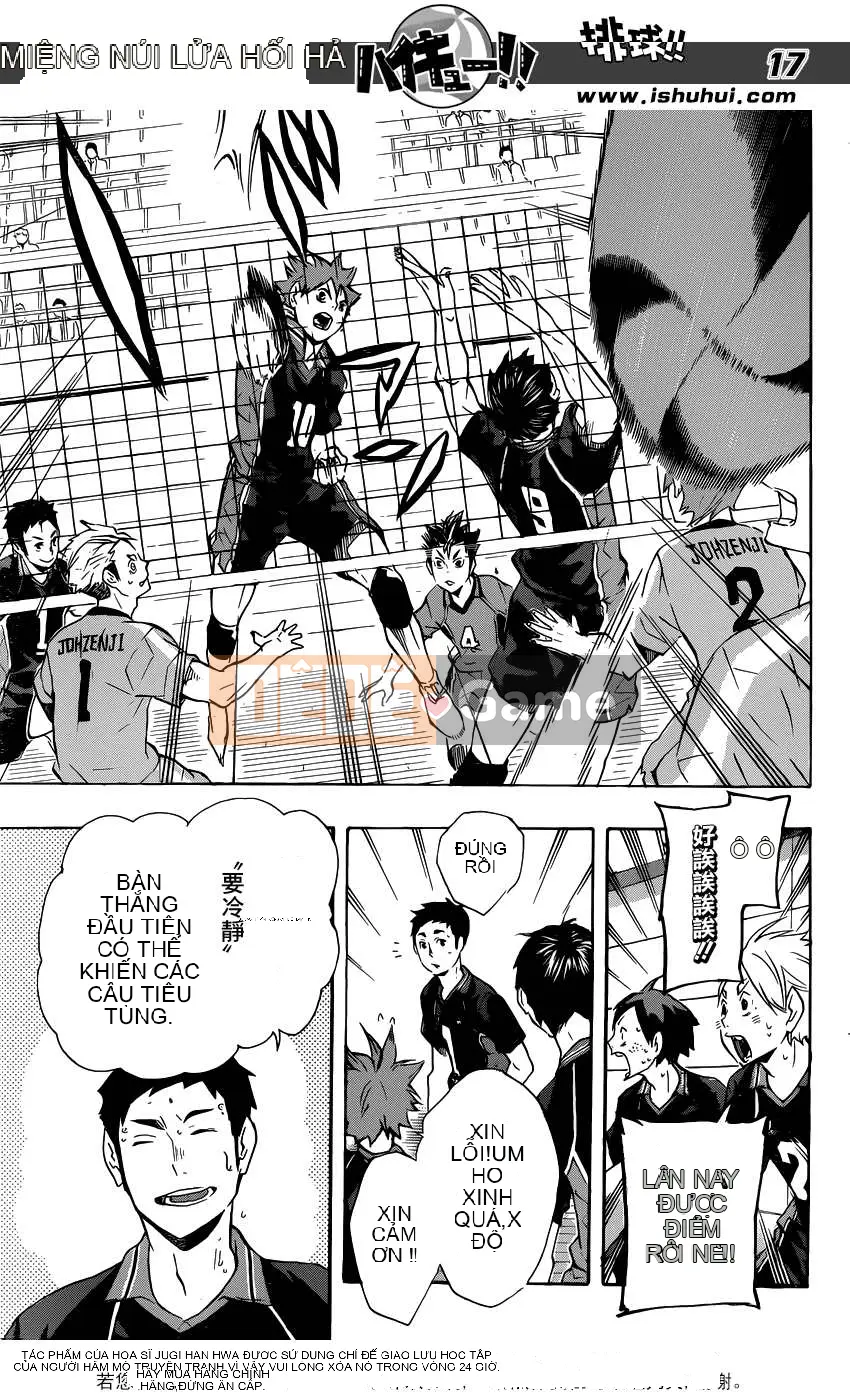 Cậu bé bóng chuyền Chương 112