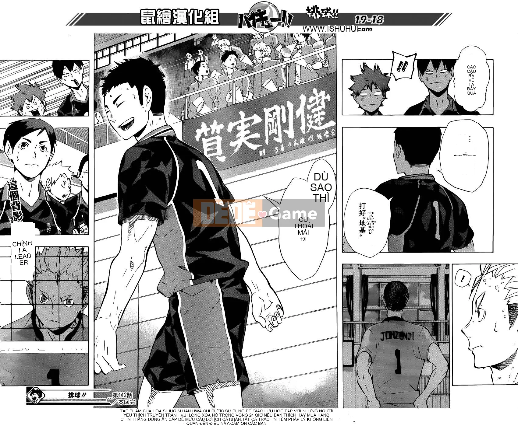 Cậu bé bóng chuyền Chương 112