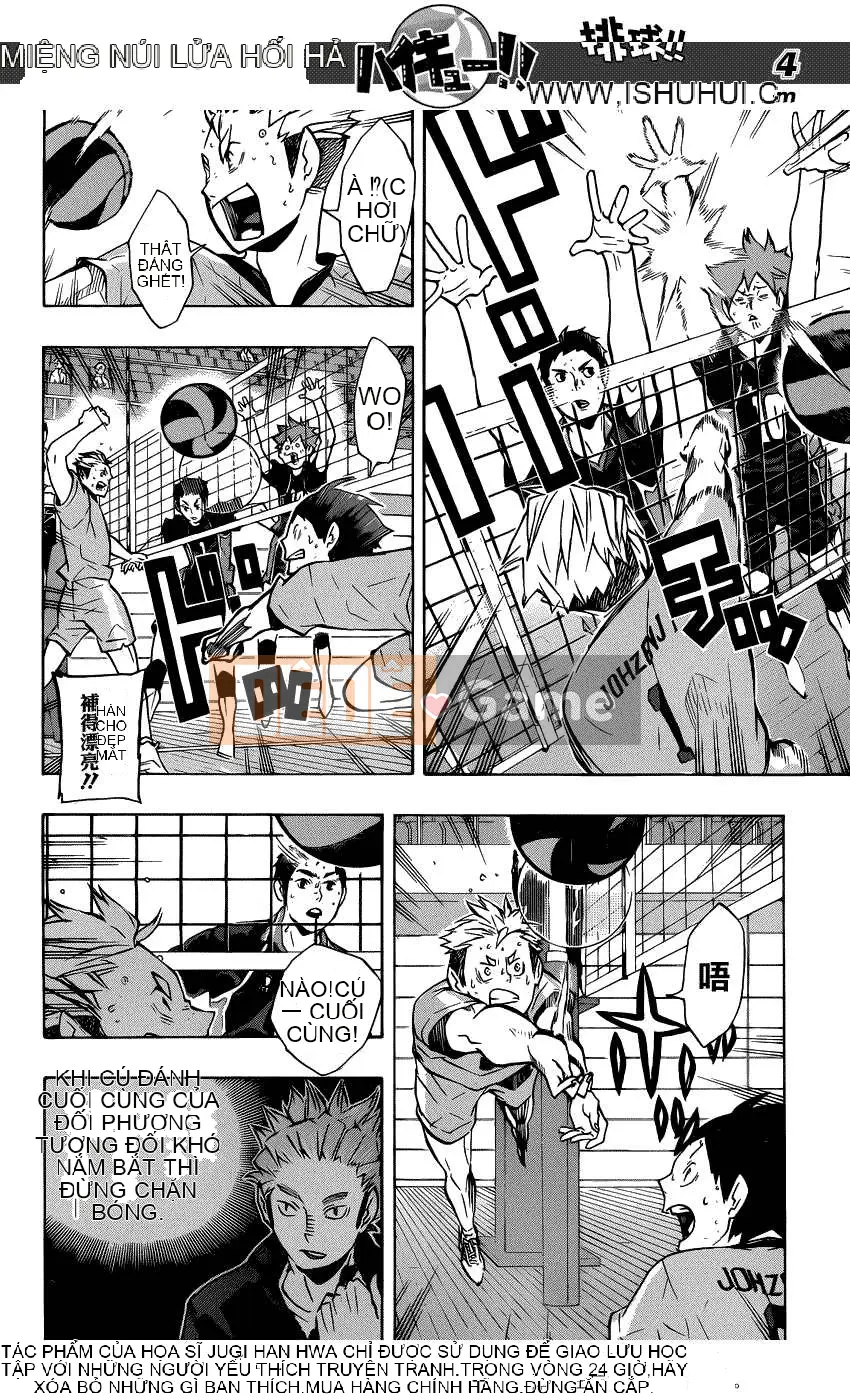 Cậu bé bóng chuyền Chương 113