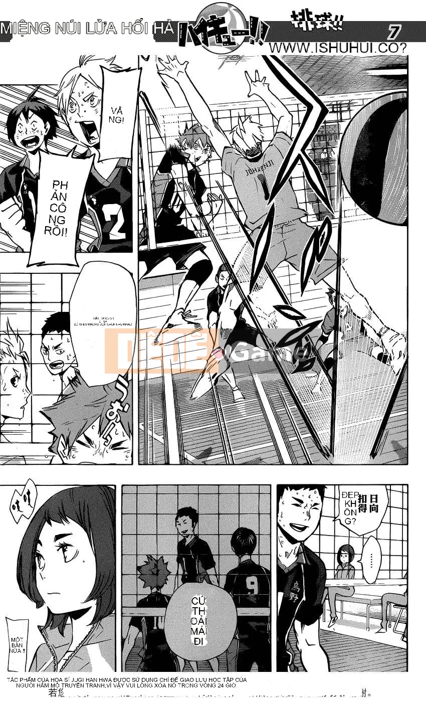 Cậu bé bóng chuyền Chương 113