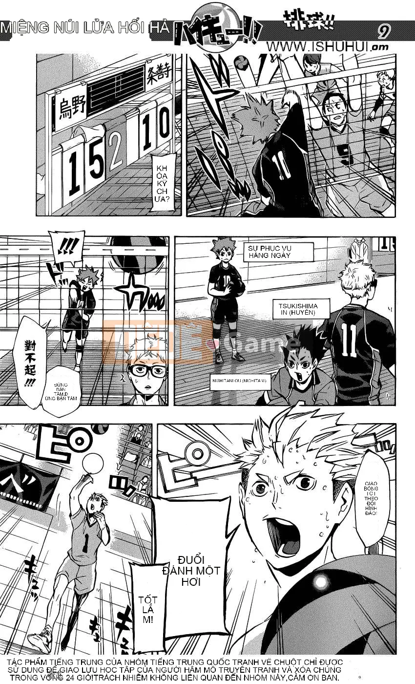 Cậu bé bóng chuyền Chương 113