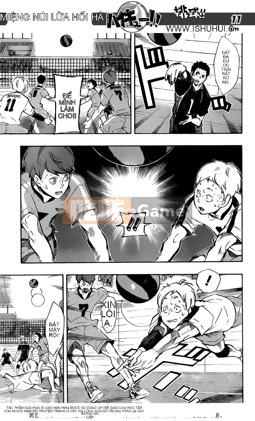 Cậu bé bóng chuyền Chương 113