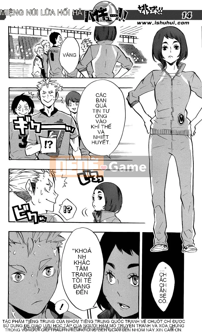 Cậu bé bóng chuyền Chương 113