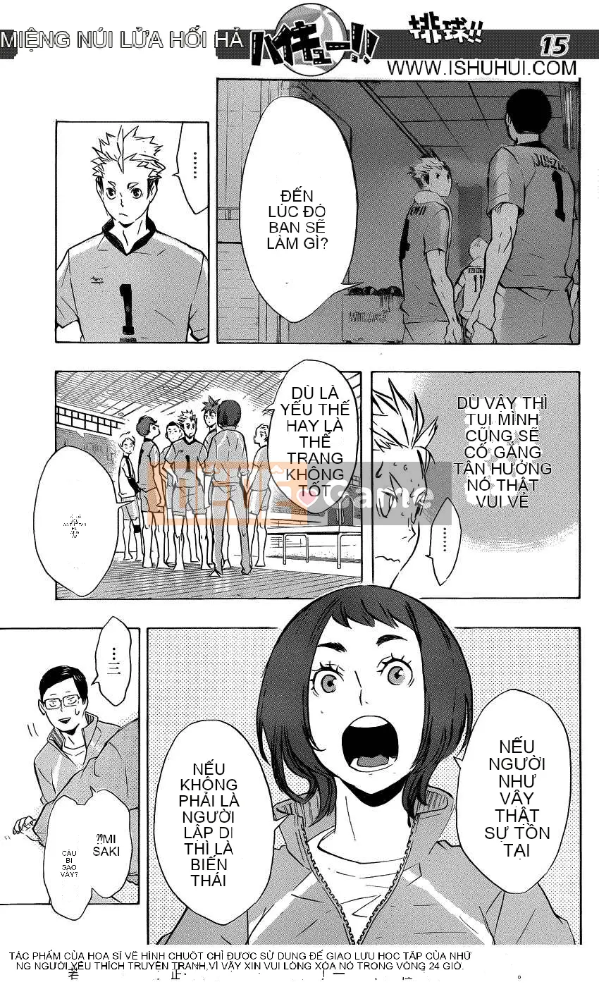 Cậu bé bóng chuyền Chương 113