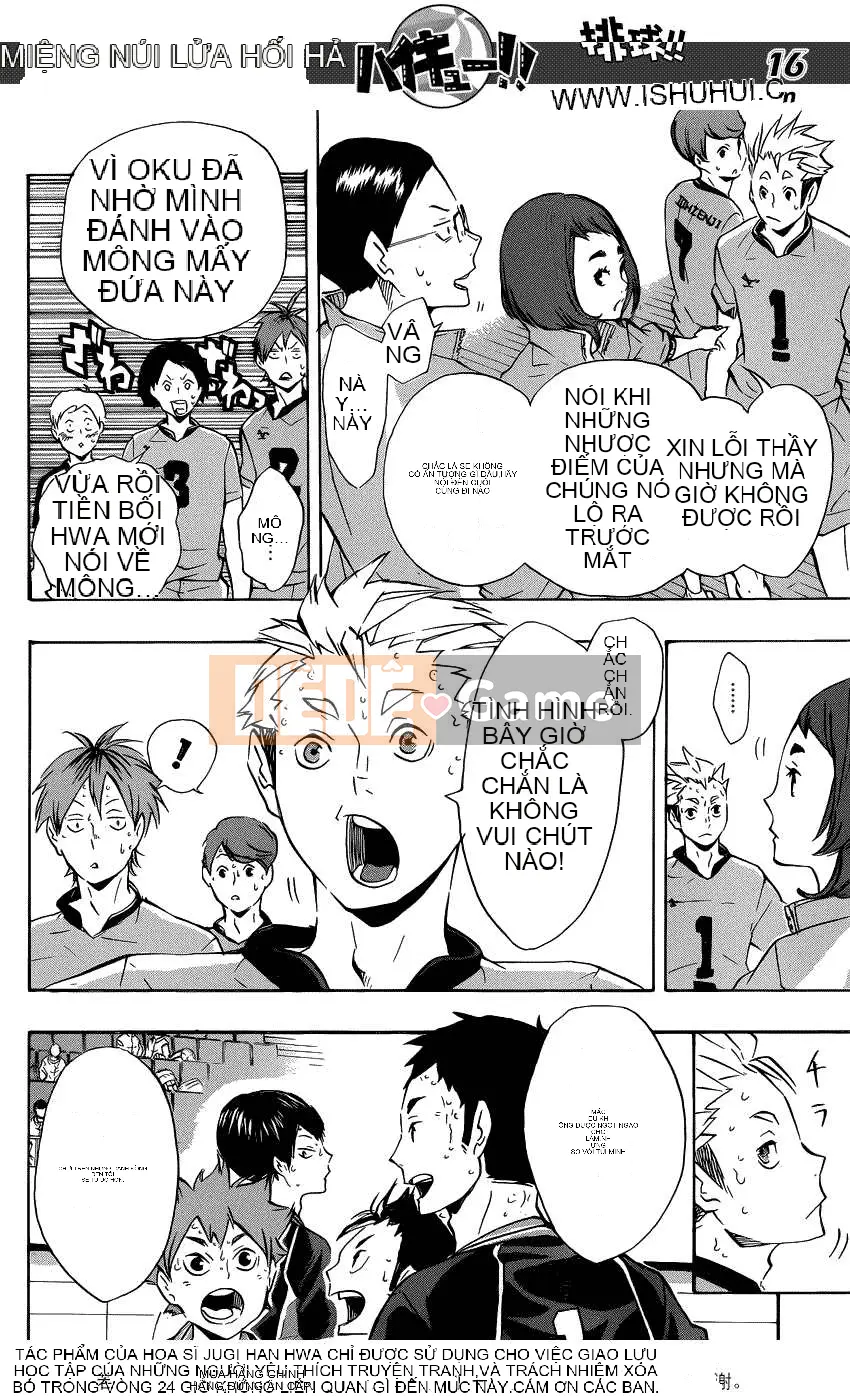 Cậu bé bóng chuyền Chương 113